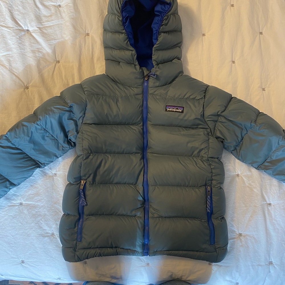Patagonia Kids Green Puffer Jacket